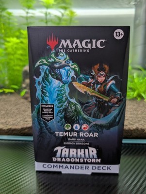 MTG: Tarkir Dragonstorm - Commander Deck Temur Roar Factory Sealed