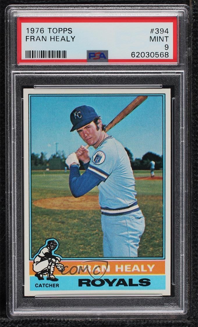 1976 Topps TOPPS #394 Fran Healy front