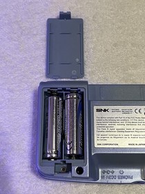 Rare Neo Geo Pocket Color Console Platinum Blue Video Game SNK Tested & Works