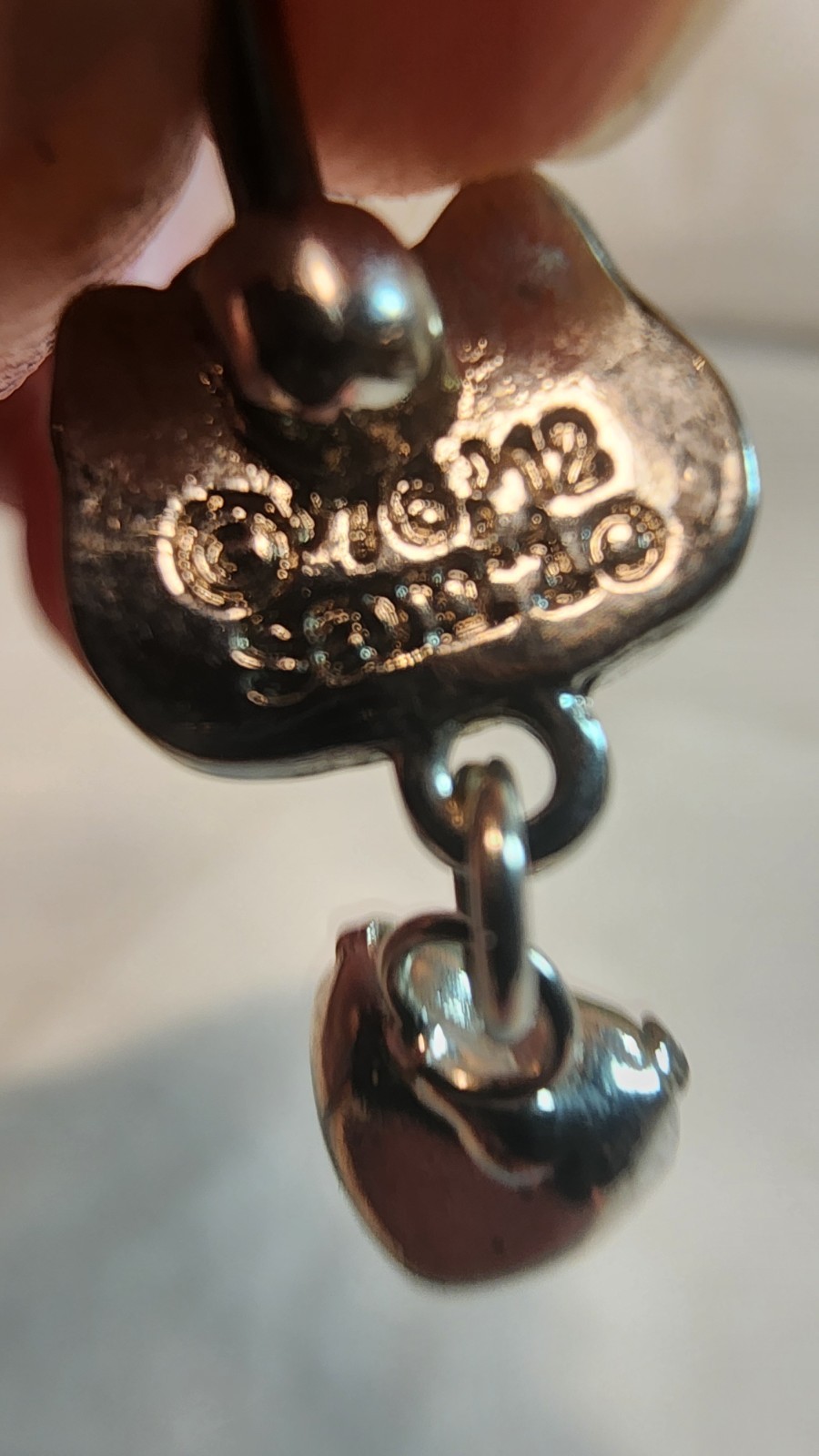 2012 Hello Kitty Bellybutton navel Ring with hear… - image 3