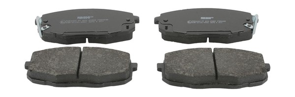 Bremsbelagsatz Scheibenbremse Premier ECO Friction Ferodo FDB4448 FüR FD Hyundai-image