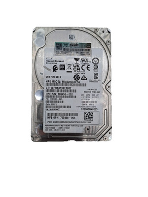 HP 2TB Enterprise MM2000GEFRA 765451-002 7200RPM 2.5'' SATA Hard Drive