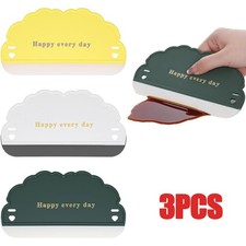 3PCS Small Squeegee All-Purpose Mini Soft Window Squeegee Small Scraper
