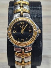 ESQ Esquire Swiss Ladies Two tone Watch Quartz, Working 