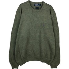 Used Ralph Lauren POLO by Ralph Lauren cotton knit sweater men's size XL equ...
