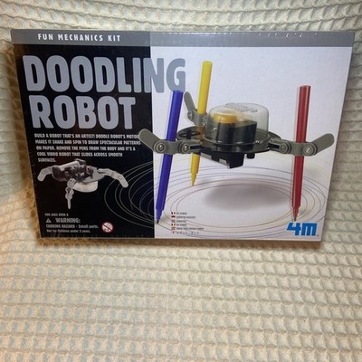 Doodling Robot 4M KidzRobotix. Science Engineering Robotics Kit. DIY. New Sealed
