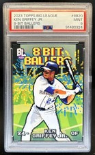 2023 Topps Big League Ken Griffey Jr. 8 Bit Ballers #8B-20 Mariners PSA 9