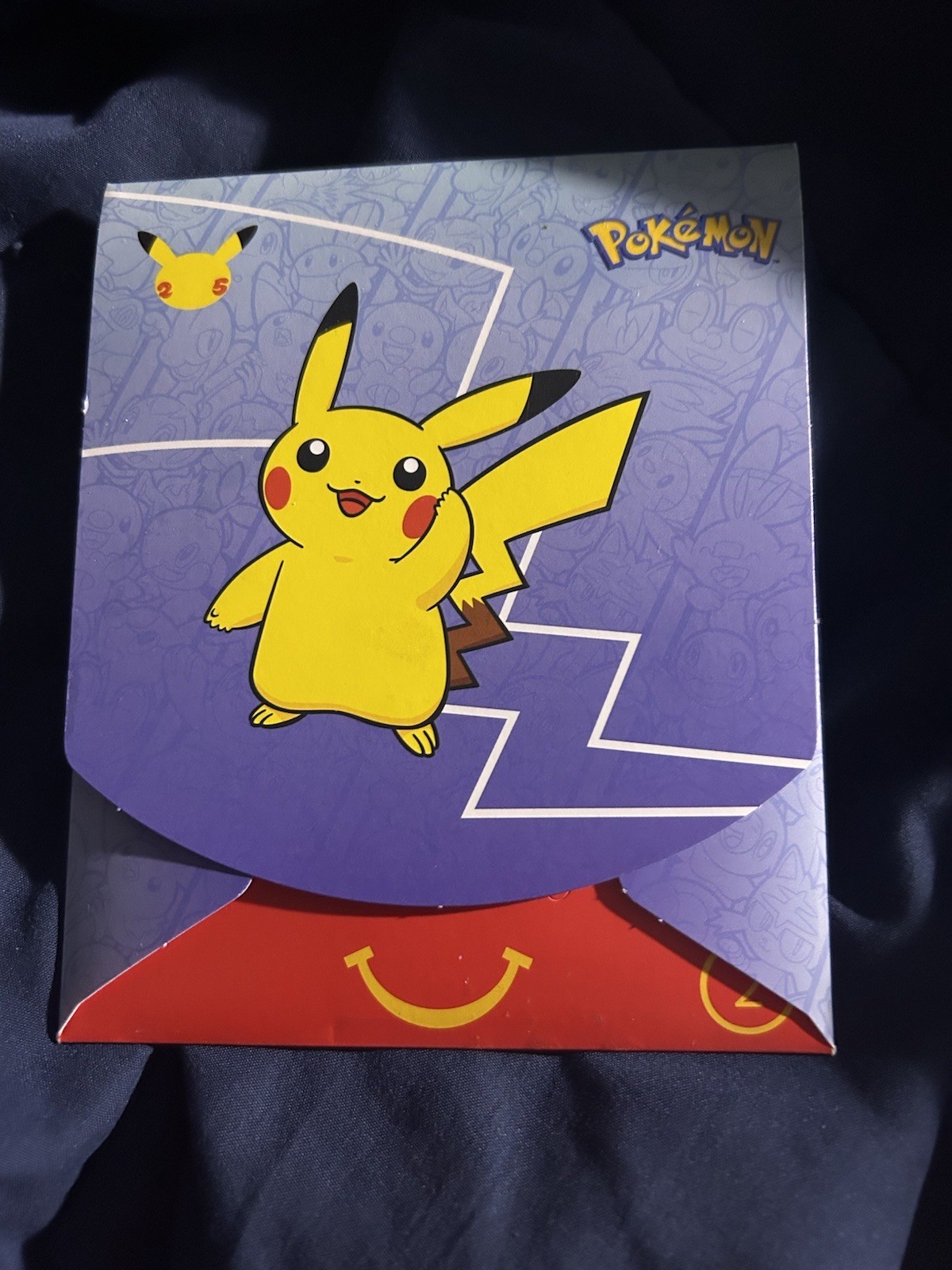 Pokemon 25th Anniversary McDonalds Promo Sealed Booster Pack #2