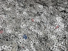 Aluminum Soda Beer Tabs - 6000 Count Silver