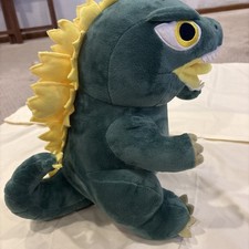 Godzilla Plush - Green Yellow Toho Surreal Entertainement 10"