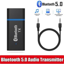 Bluetooth Transmitter 5.0  Audio Adapter 3.5 MM Jack AUX For TV PC Headphones