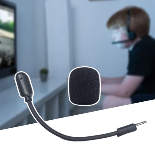 Highly Clearly Boom Microphone Compatible for 100 Headphones Adjustable Design - Picture 6 of 8