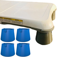 Nintendo Wii Balance Board Riser Feet Stand 4-Pack Set Legs Aerobic Height Boost