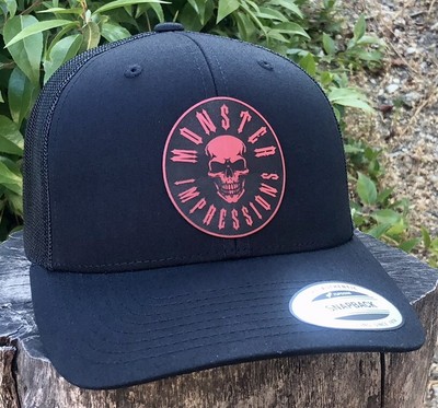 Yupoong Classics Baseball Trucker Hat Monster Impressions Logo Adjustable