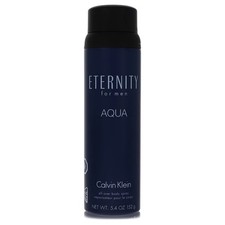 Eternity Aqua by Calvin Klein Body Spray 5.4oz/160ml for Men Fresh Aquatic Scent