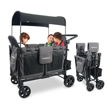 W4 Elite Stroller Wagon (4 Seater) - Collapsible Wagon Stroller with Seats with 
