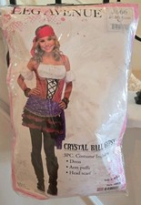 Leg Avenue Crystal Ball Gypsy costume Junior Medium dress only
