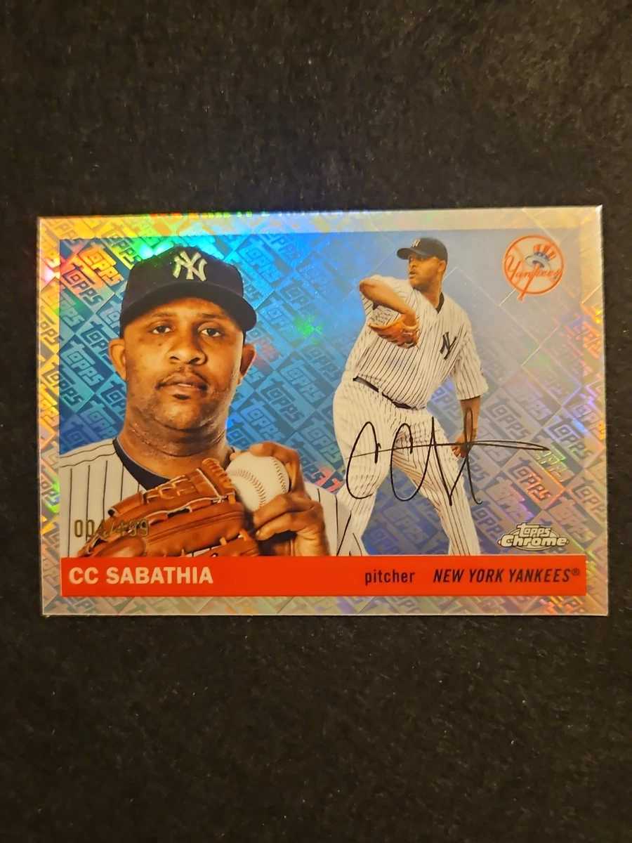 Major Leagues Baseball MLB) (CC Sabathia Serial Numbered Sports