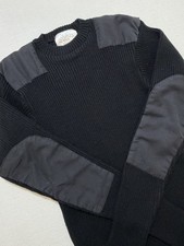 Acrylic Commando Sweater Men s Size Medium Patches
