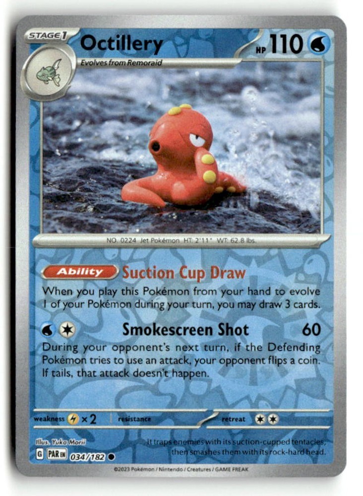 Octillery [034/182] NM Reverse Holofoil