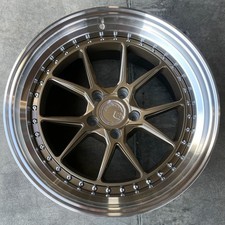 Used 18x9.5 Aodhan Ds8 Ds08 5x114.3 22 73.1 Bronze Wheel1