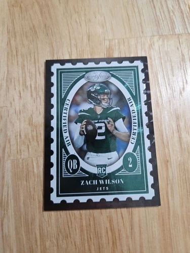 2021 Certified ZACH WILSON Certified Air #CA-20 Rookie Hets CASE HIT SSP