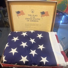 Flag Of United States Of America Flown Over US Capital October 17, 1989