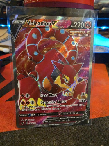 Volcanion V (Full Art) 162/198 Swsh06: Sword & Shield - Chilling Reign Holo