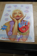 Girl 6 Flyer 1996 Director Spike Lee  Double sided approx 295mm x 210mm