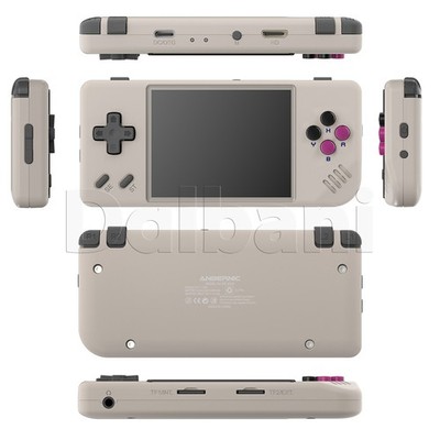RG28XX Gray Anbernic Retro Handheld Game Console 2.83 Inch IPS Screen 64G