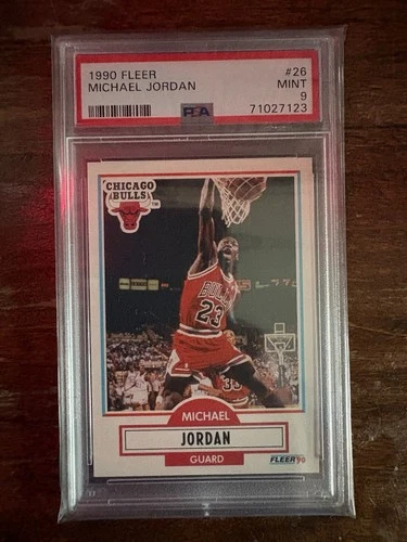 1990-91 Fleer Michael Jordan #26 PSA 9