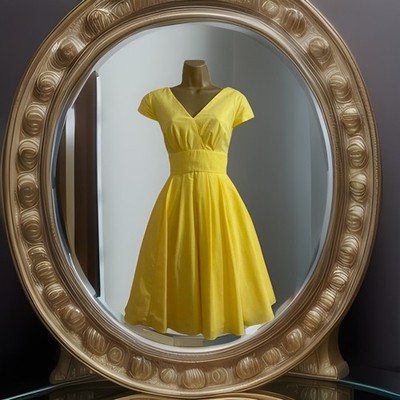 TED BAKER GELBES SIMA FULL-SKIRT SKATERKLEID (TB 4) UK 14 (US 10) EUR 42