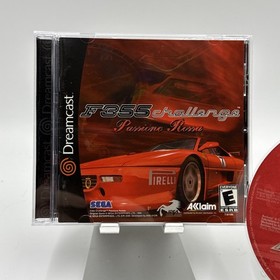 F355 Challenge: Passione Rossa (Sega Dreamcast, 2000) CIB Tested & Working