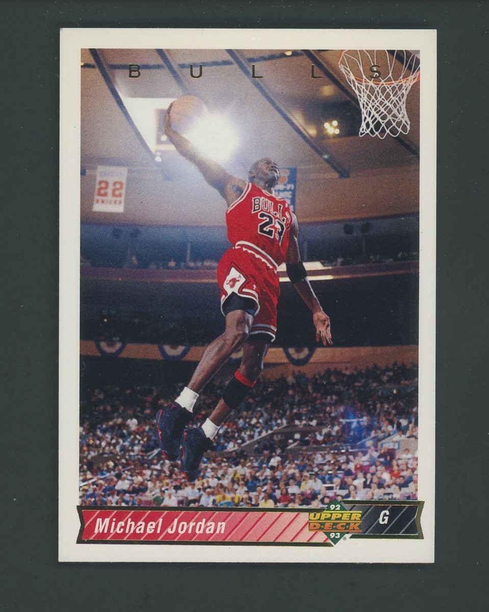 1992-93 Upper Deck #23 Michael Jordan Chicago Bulls HOF