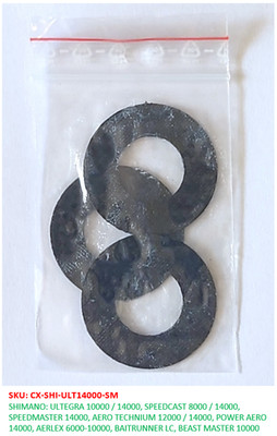 CARBONTEX equivalent carbon fiber drag washers SHIMANO ULTEGRA 14000 ALL MODELS