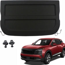 Cargo Cover Non-retractable For 2025 2026 Nissan Kicks Trunk Shade Accessory