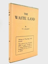 T S Eliot / THE WASTE LAND Scofield Thayer copy 1st Edition 1922