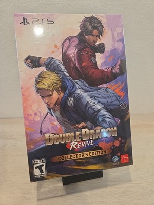 NEW SEALED Double Dragon Revive Collector's Edition Playstation 5 PS5 Game NIB