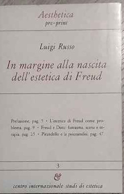 Am Rande der Geburt der Ästhetik von Freud - Russo Louis - Palermo: Zentrum