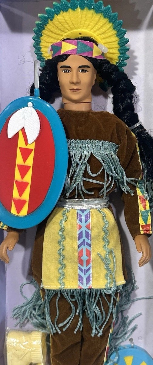 Rare Vintage Native American Chief Ken Type Doll 12” Action Figure