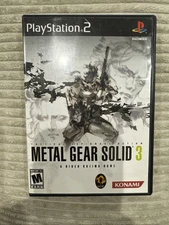 Metal Gear Solid 3 Subsistence PS2 PlayStation Essential Collection CIB
