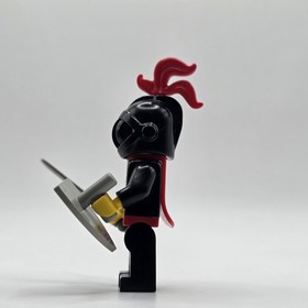 LEGO Black Knight Minifigure 1980s Castle (cas17) Cape, Sword 6085 6073 6060