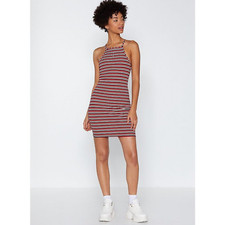 NWT Nasty Gal Set Yourself Straight Striped Dress - 6