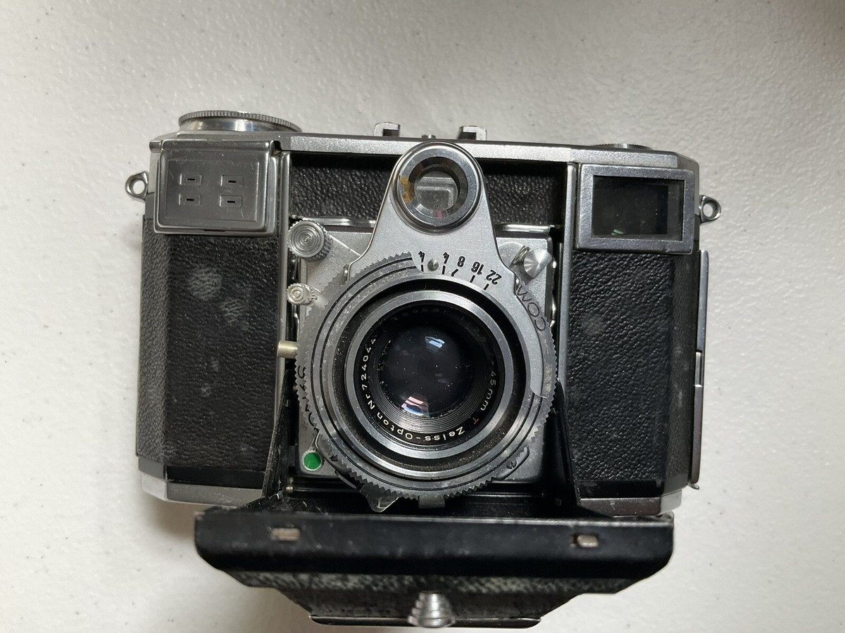 Zeiss Ikon Ikonta 35mm 1950s Vintage Camera | eBay