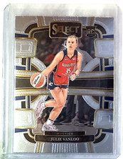 Julie Vanloo RC 2024 Panini WNBA Select Concourse Level Rookie Card-#57 Mystics