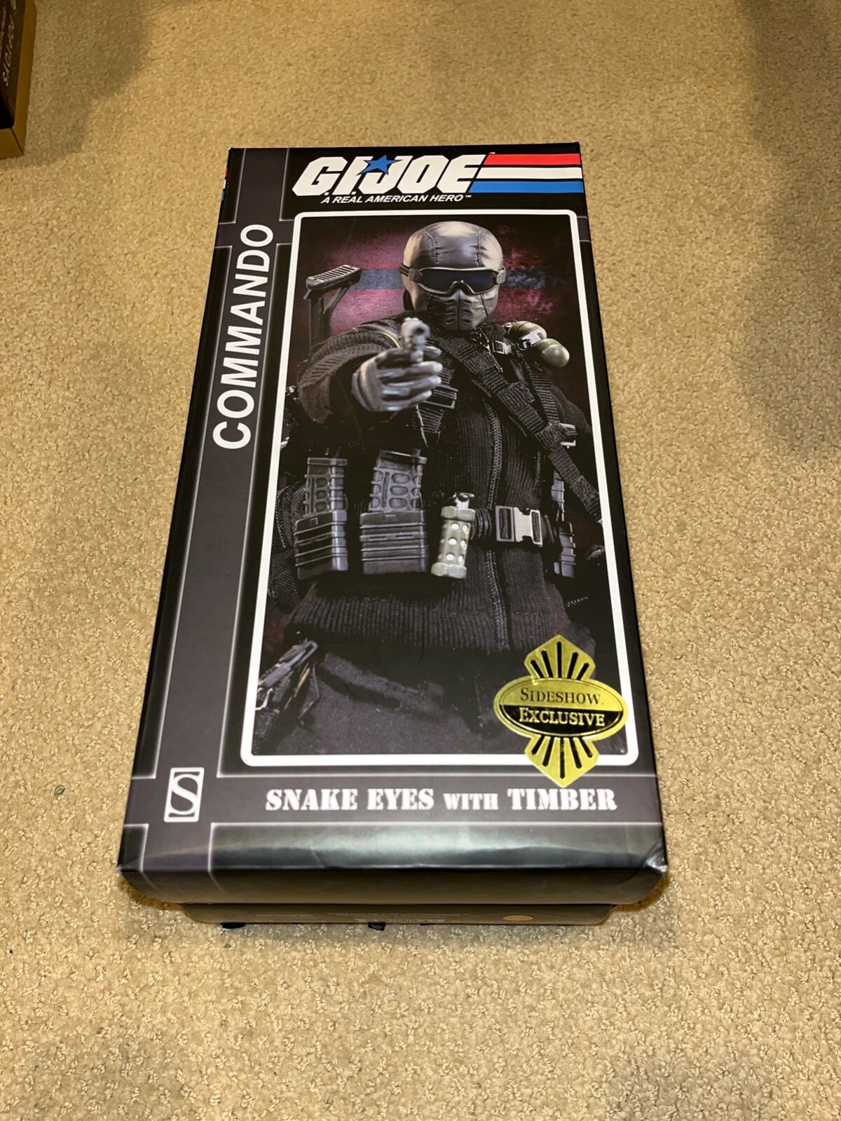 G.I. Joe Snake Eyes & Timber Exclusive Sideshow 12" 1:6 scale figure new NIB