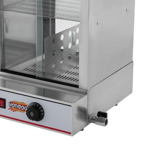 40L 1200W Hot Dog Maker Hot Dog Grill Hotdog Rollen Grill Edelstahl Rollen 220V - Bild 7 von 17