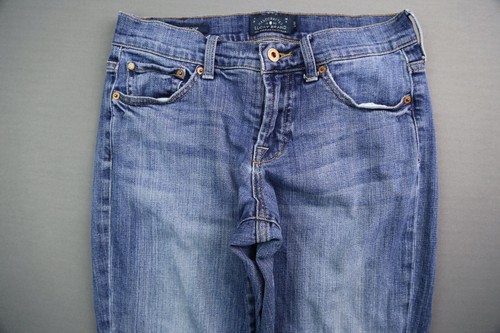 Para mujer Lucky Brand Jeans Easy Rider Bota Recortada Corte Talla 2/26 (29x25) - Imagen 2 de 8