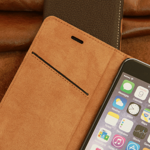 Luxury Leder Schutzhülle f. Apple iPhone 6,6s Tasche Case Cover Smartphone Handy - Picture 3 of 17