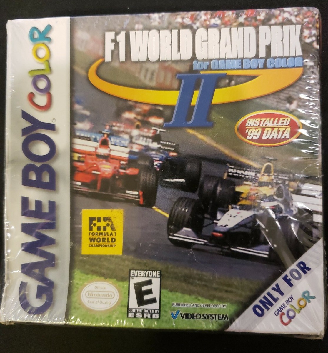 F1ワールドグランプリII ゲームボーイ　美品 F1 World Grand Prix II (Nintendo Game Boy Color, 2000) for